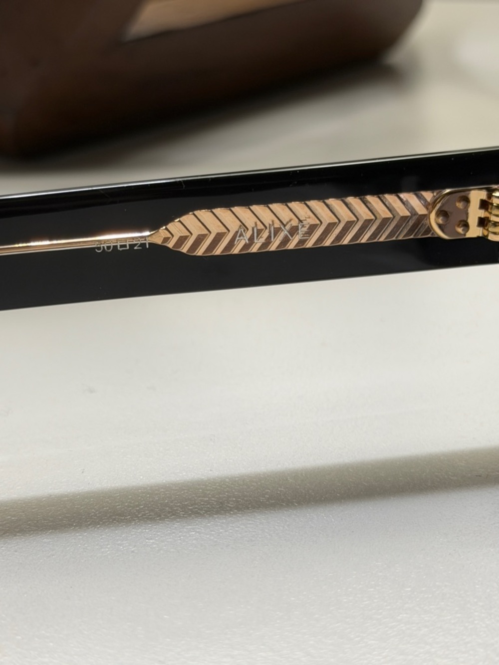 KREWE Black Oval Sunglasses - Picture 5 of 8